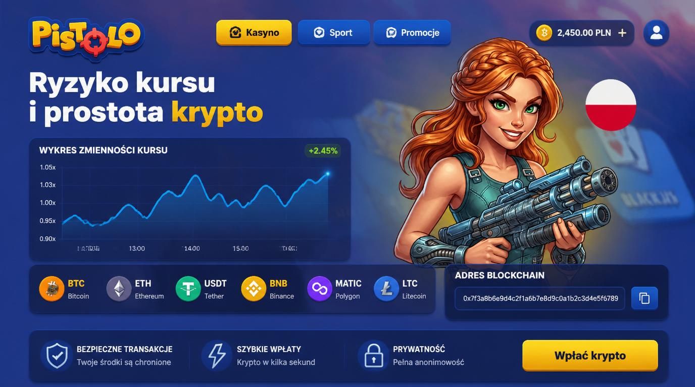 Wykres zmienności kursu i operacje kryptowalutowe.